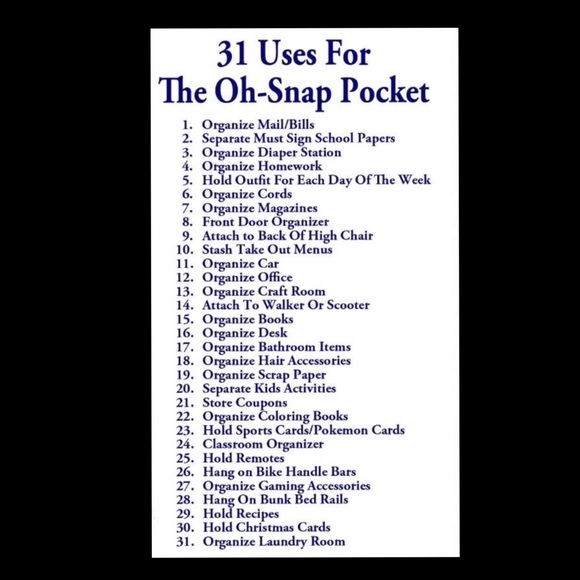 Thirty-One Snap Pocket - Picture 3 of 3